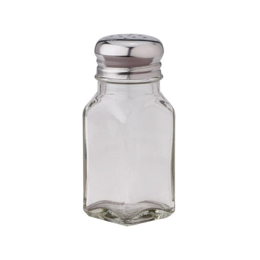 Kitchen Salt Pepper Shaker, Glass, 2.5oz