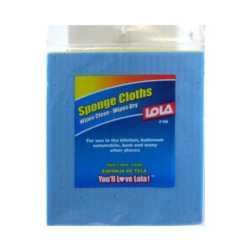 Lola Sponge Cloths 1pk #700