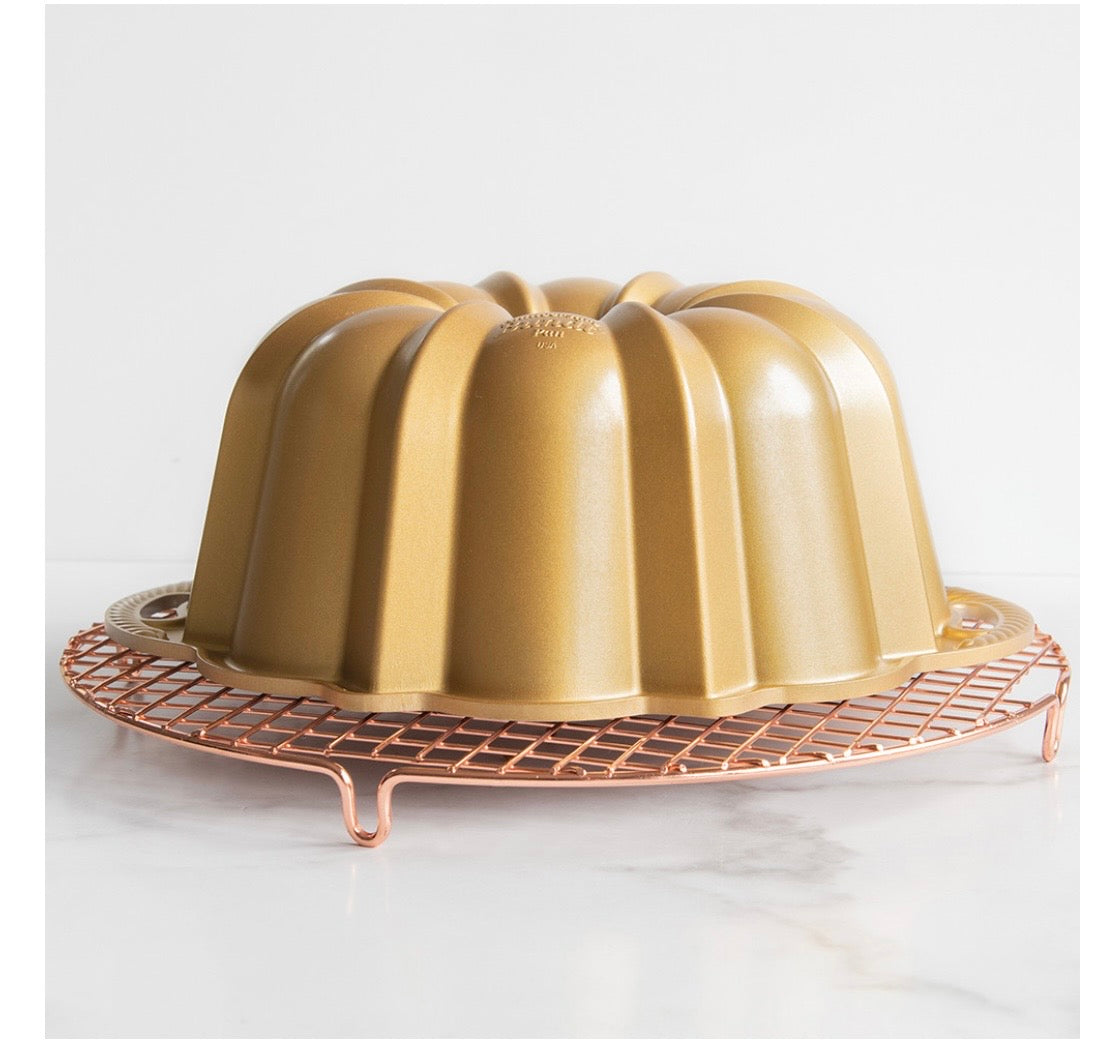 Round Copper Cooling & Serving Grid 13”