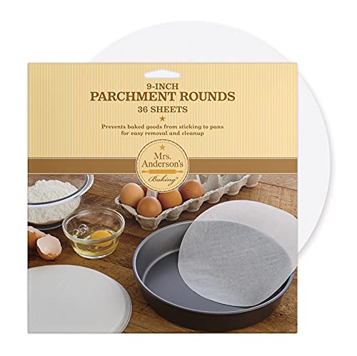 9 inch parchment paper round sheets