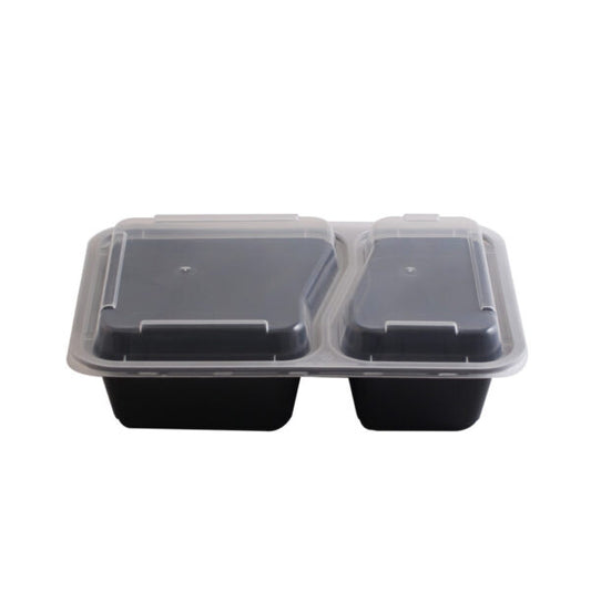 Bento 2 Compartment Lunch Boxes (4 Count)