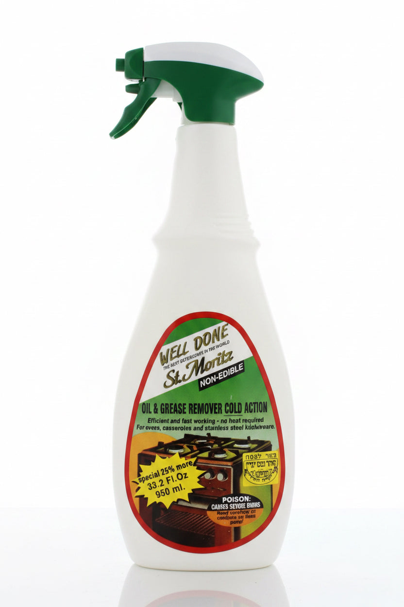 St Moritz oven cleaner spray