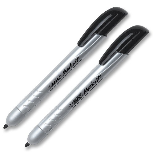 Bic Fine Permanent Marker 4pc