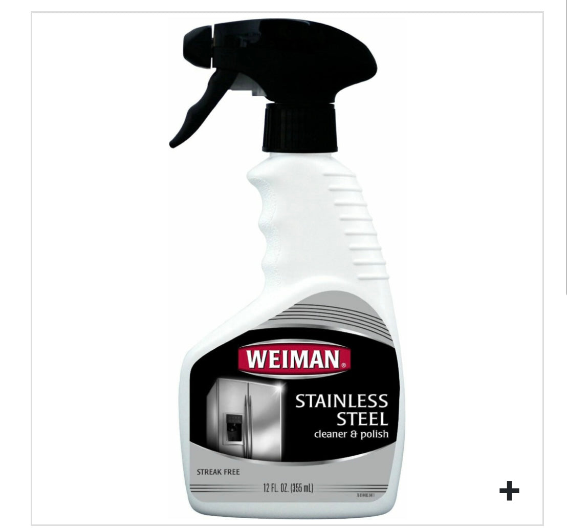 WEIMAN STAINLESS STEEL CLNR & POLISH 12oz – TRIGGER