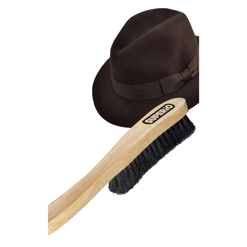 horsehair hat brush