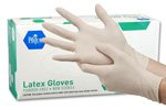 Latex Gloves Medium 100 pc