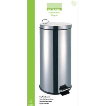 Stainless steel step can 30 L