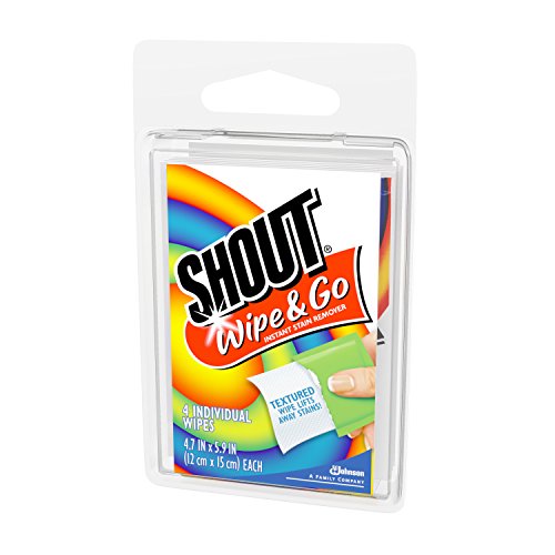 Shout Wipe & Go 4 Pk