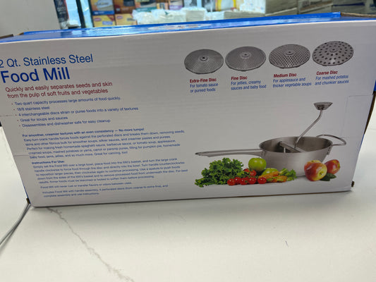 2Qt SS Food Mill