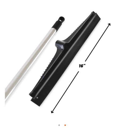 Professional floor scrubbing squeegee