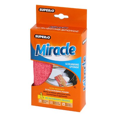 scrubbing spomge red