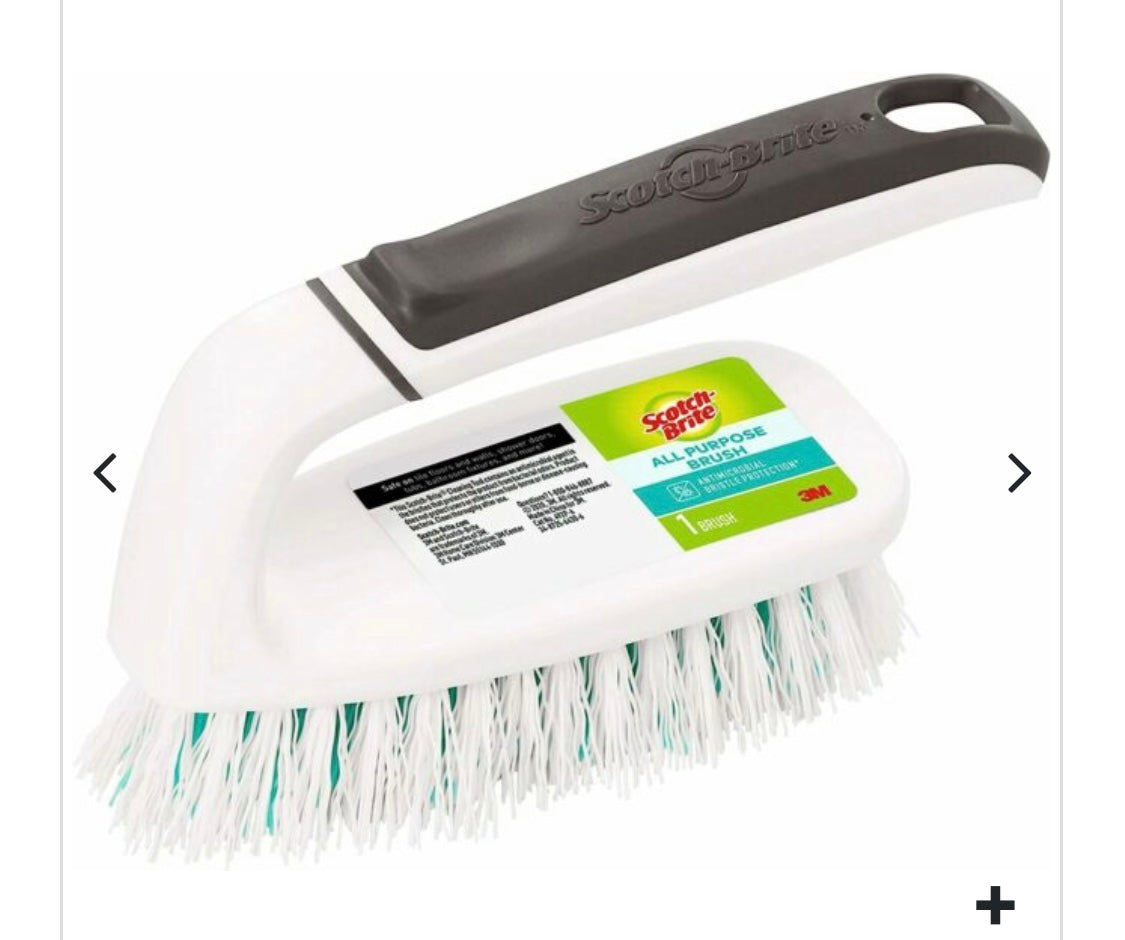 SCRUB BRUSH-“UTILITY”-HIGH HANDLE