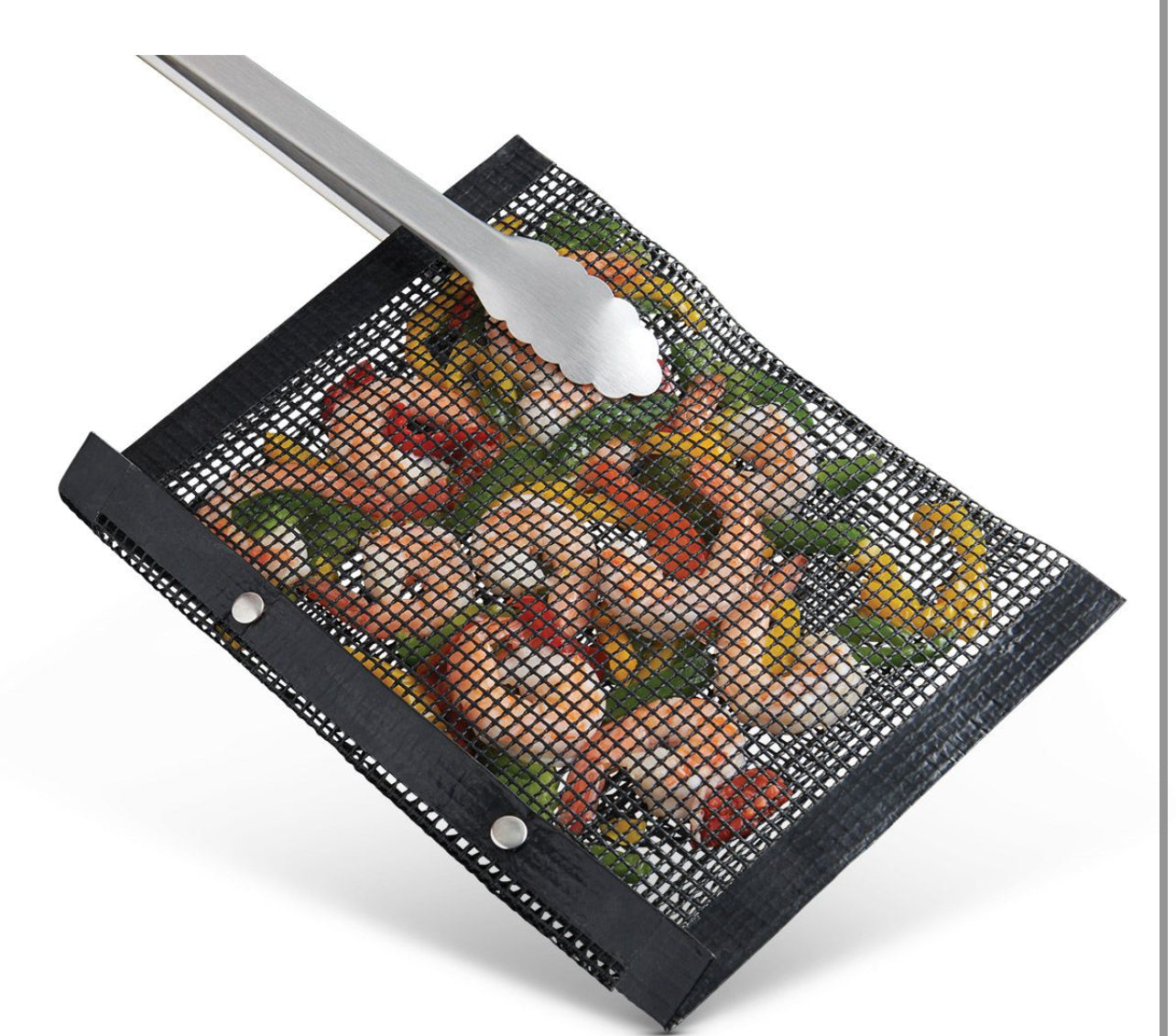 Reusable nonstick BBQ grill bag