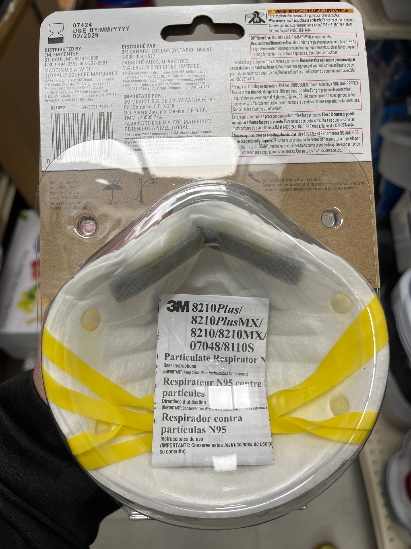 3M Face Mask 2Ni Pk