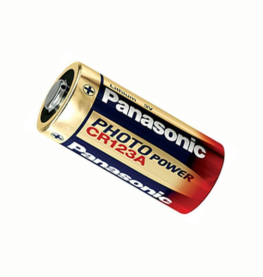 Panasonic CR123a CR 123 3V Lithium Photo Batteries SEALED BATTERY