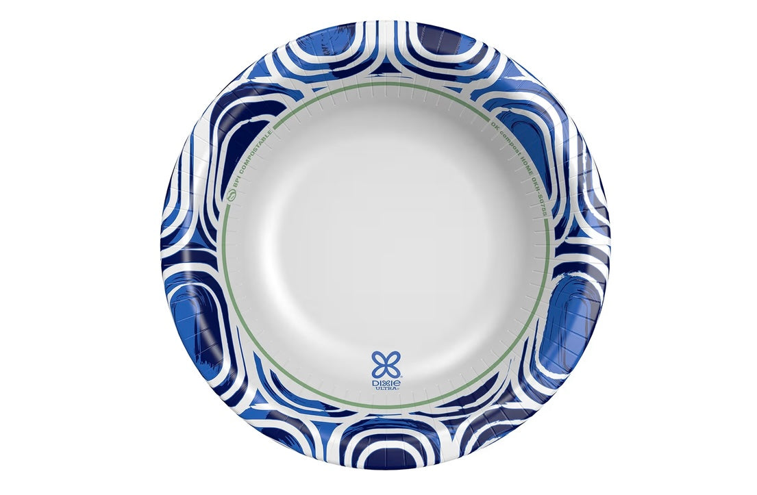 Dixie Ultra, Large Paper Bowls, 20 Oz, 26 Count, Microwave Safe, Compostable, Disposable Bowls Great For Breakfast, Lunch, And Dinner Meals