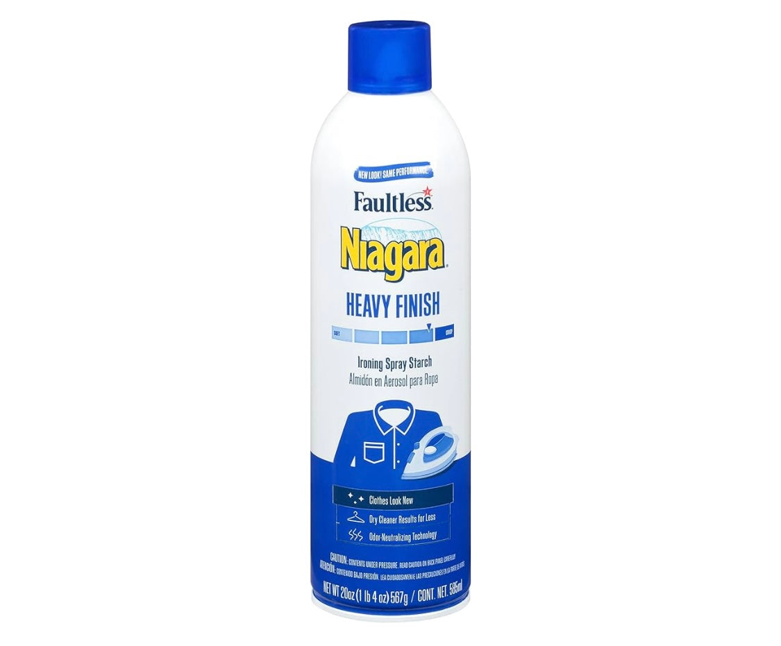 Nigara heavy spray starch 20oz