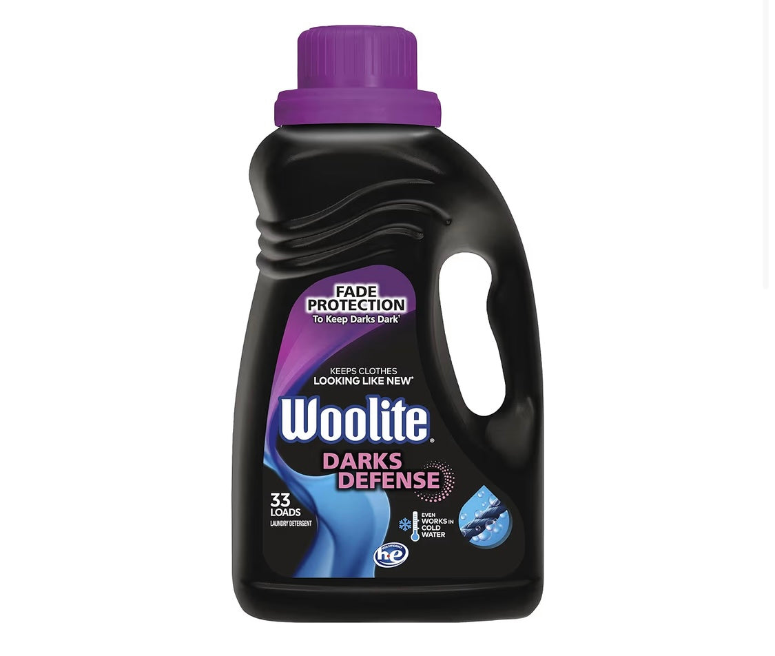 Woolite Liquid Laundry Detergent Dark Colors HE & Regular Washers