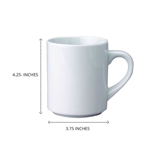 HIC Kitchen Porcelain Mug, 10oz