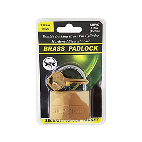 Brass padlock