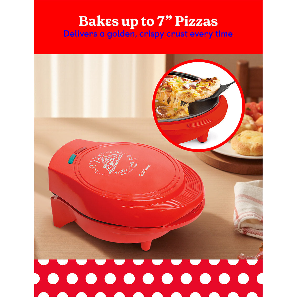 Mini pizza & Meal Maker Betty Crocker