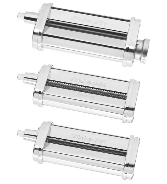 KitchenAid Stand Mixer Attachment, KSMPRA 3-Piece Pasta Roller & Cutter Set