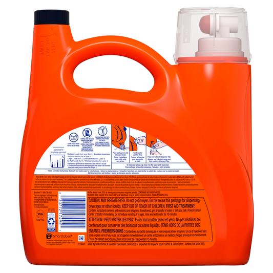 Tide Ultra liquid HE Odor+Oxi 65 Loads