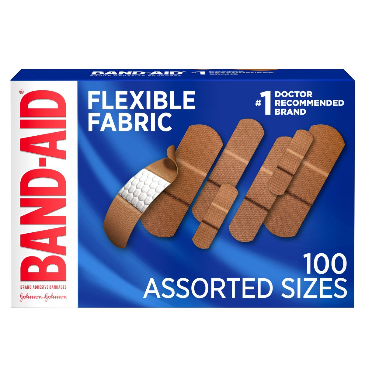 BAND-AID Flexible Fabric 100pc