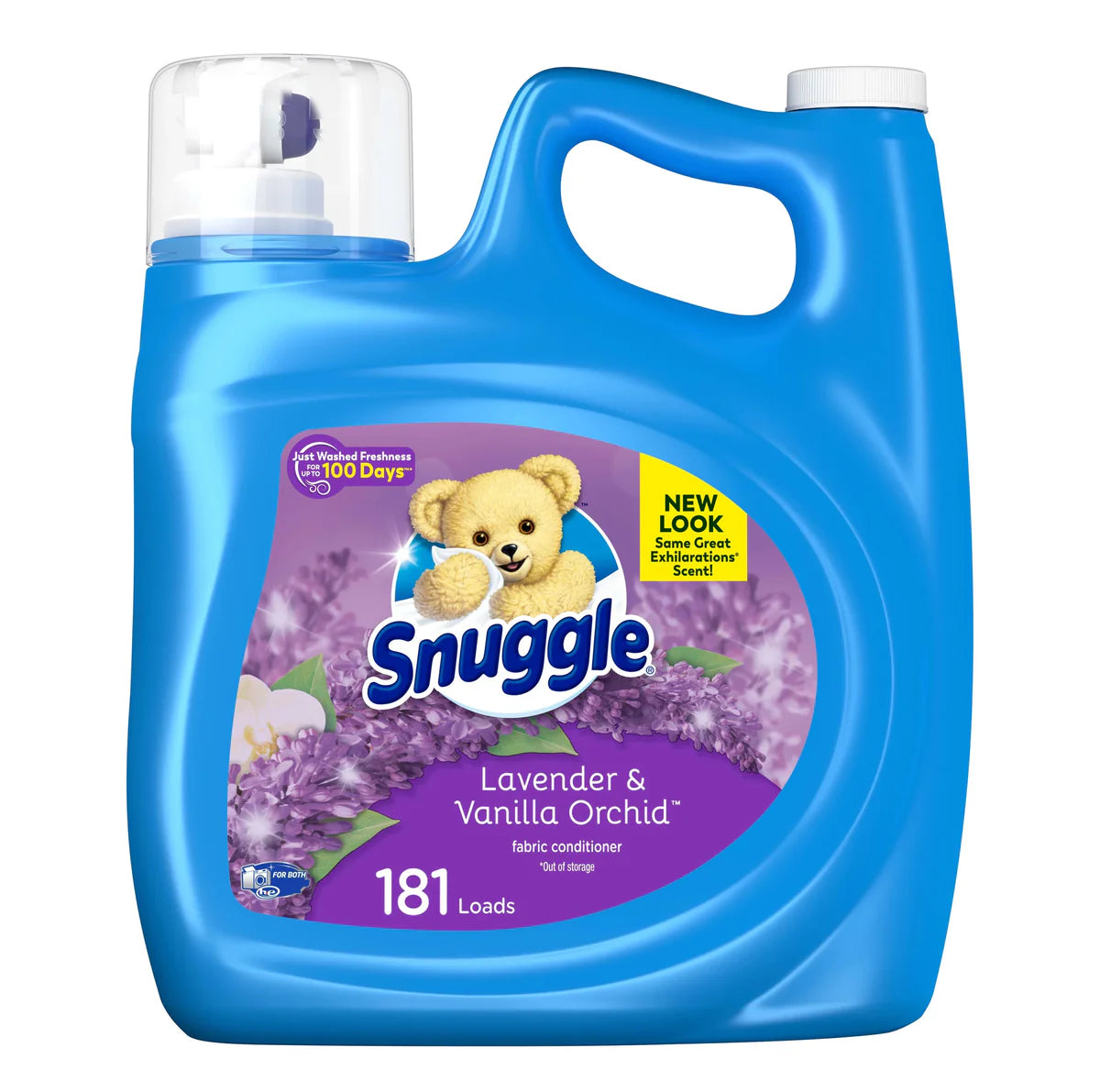 Snuggle Exhilarations Fabric Softener Ultra Liquid Lavender & Vanilla Orchid - 145oz