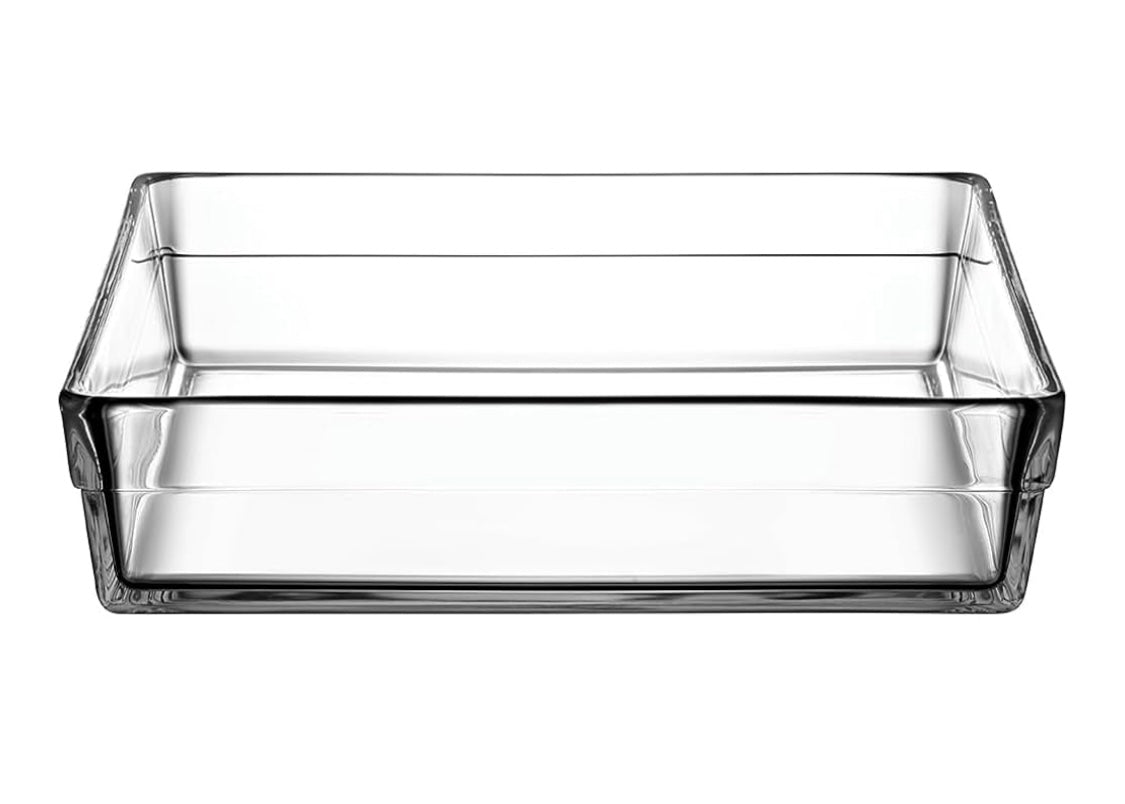 Pasabahce Premium Borcam 59314 Baking Dish Glass Serving Dish Open Bowl Square