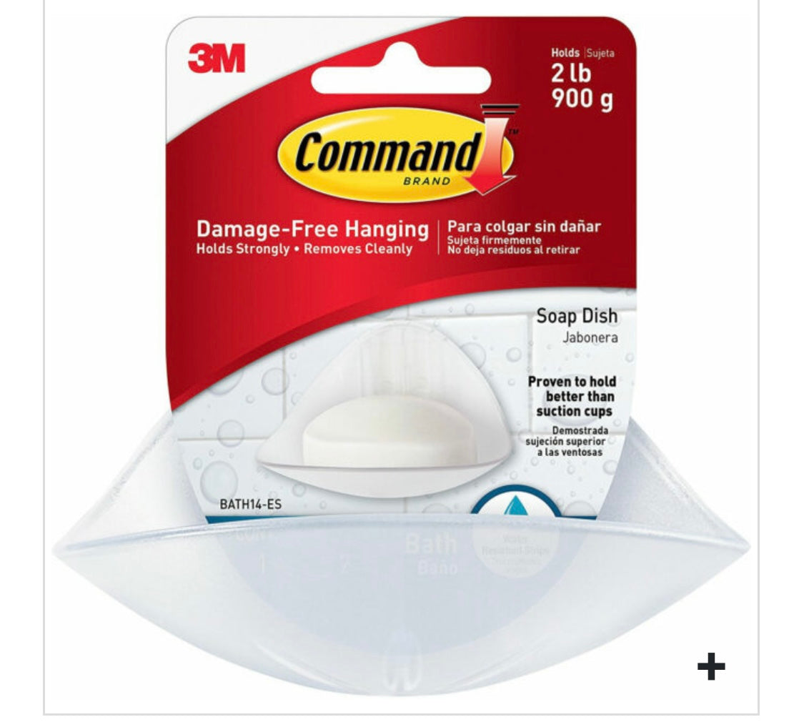 COMMAND ADHESIVE SOAP DISH