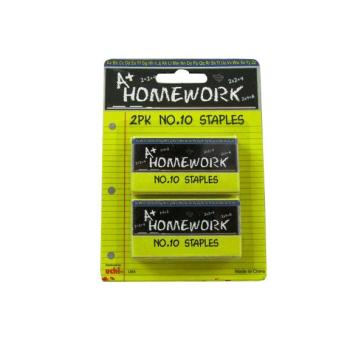 2pk No.10 Staples