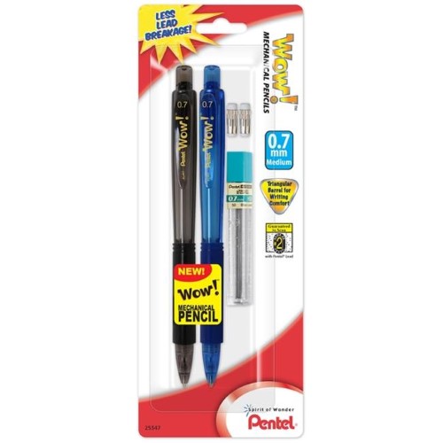 Wow! Mechanical Pencil w Lead & Eraser