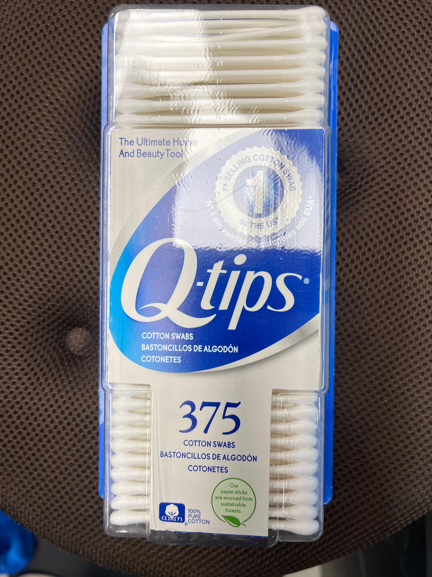 Q-tips 375 count cotton swabs