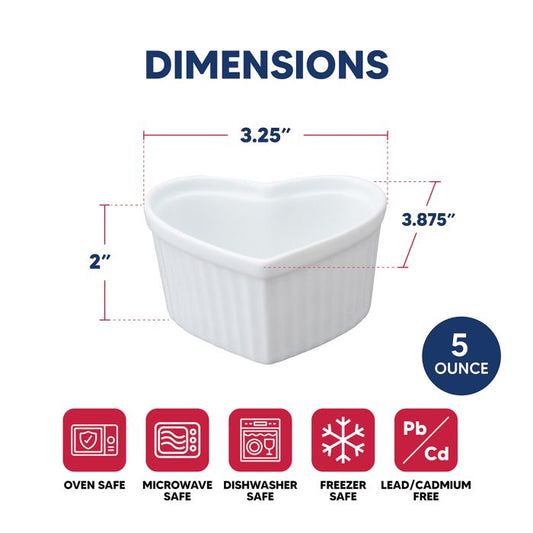 HIC Kitchen Souffle, Heart