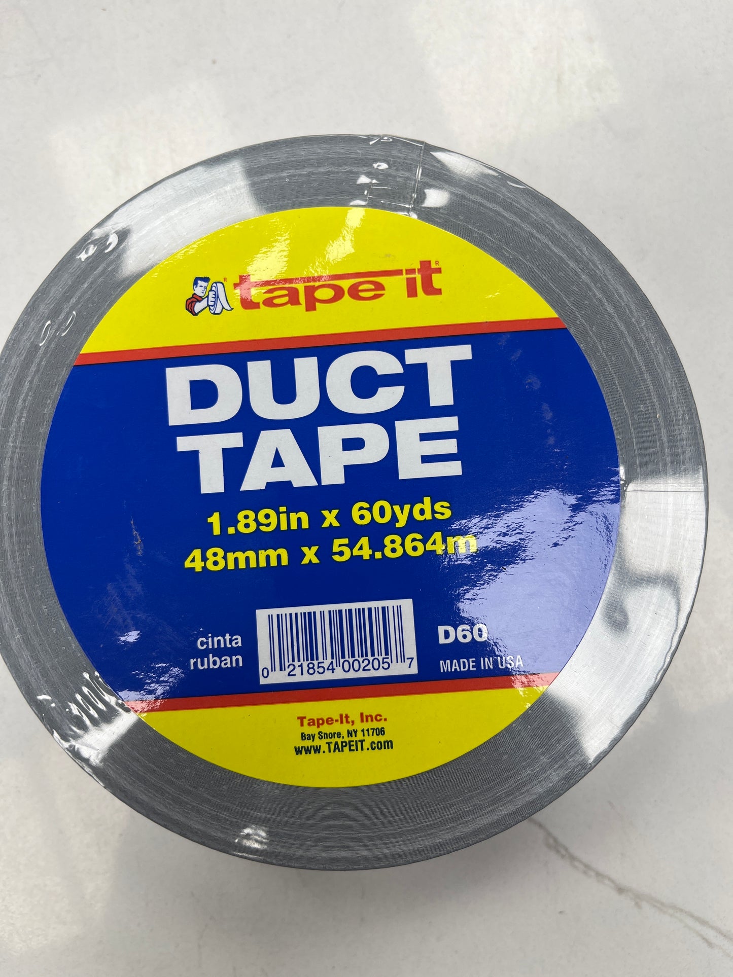 DUCT TAPE – 2″ x 60yd – SILVER