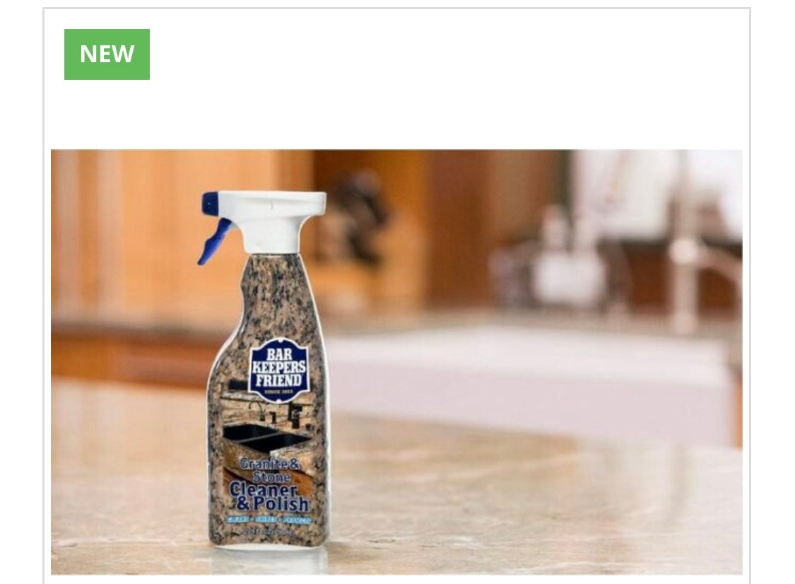 BAR KEEPERS FRIEND GRANITE & STONE CLNR & POLISH 25.4oz