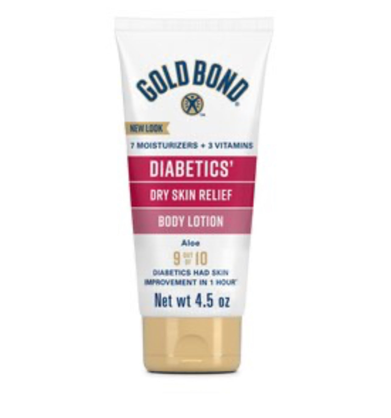 Gold Bond diabetics, dry skin, relief, body lotion