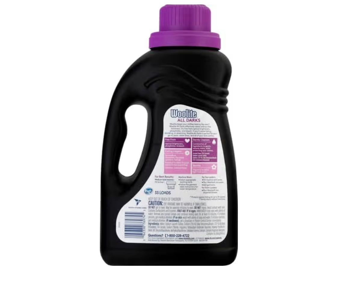 Woolite Darks 33 Loads 50oz