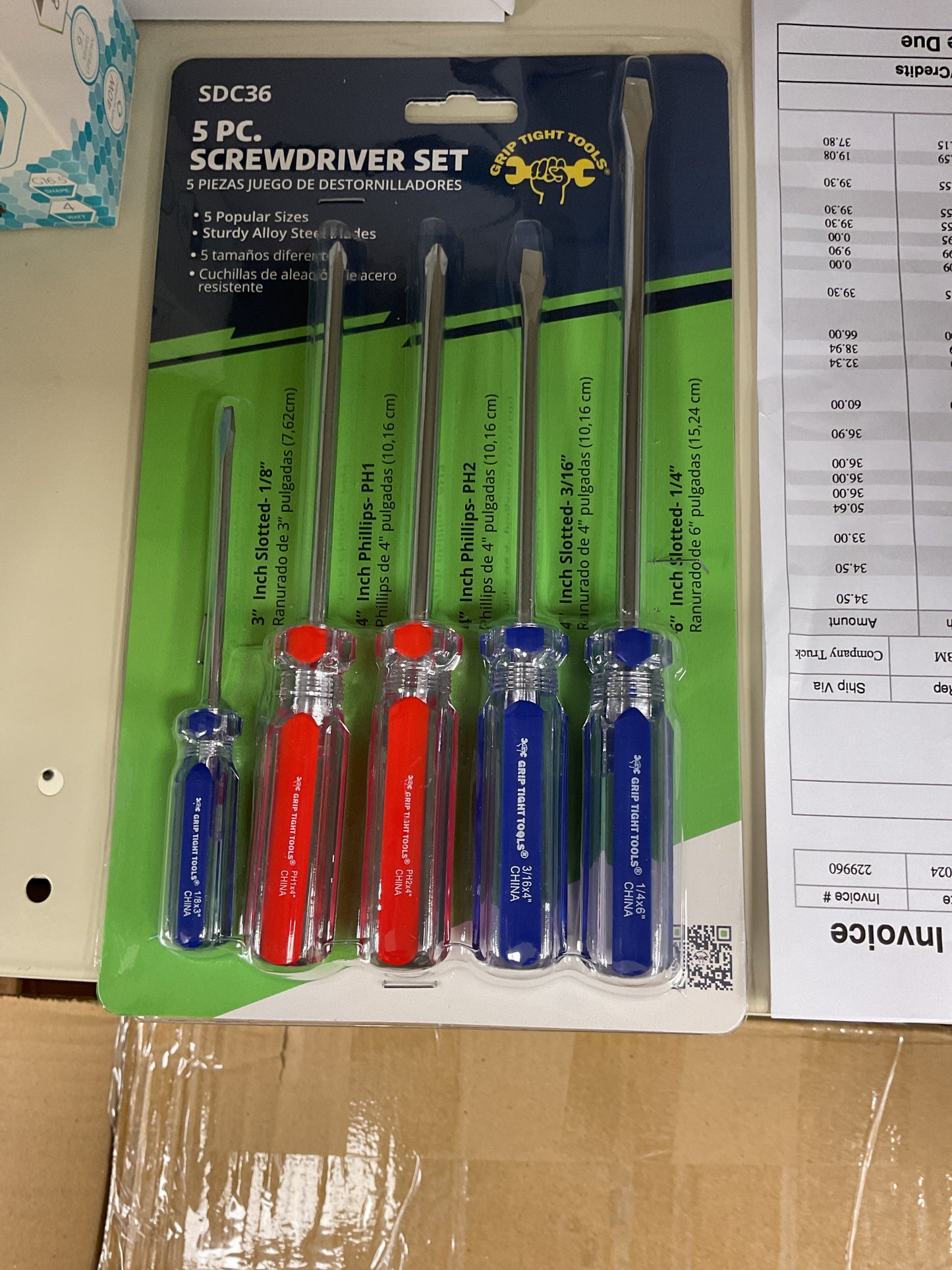 5pc Screwdriver Set