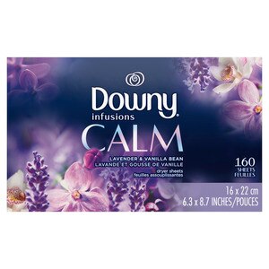 Downy Calm Dryer sheets 80 count