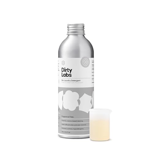 Dirty, labs, bio, laundry detergent, free and clear