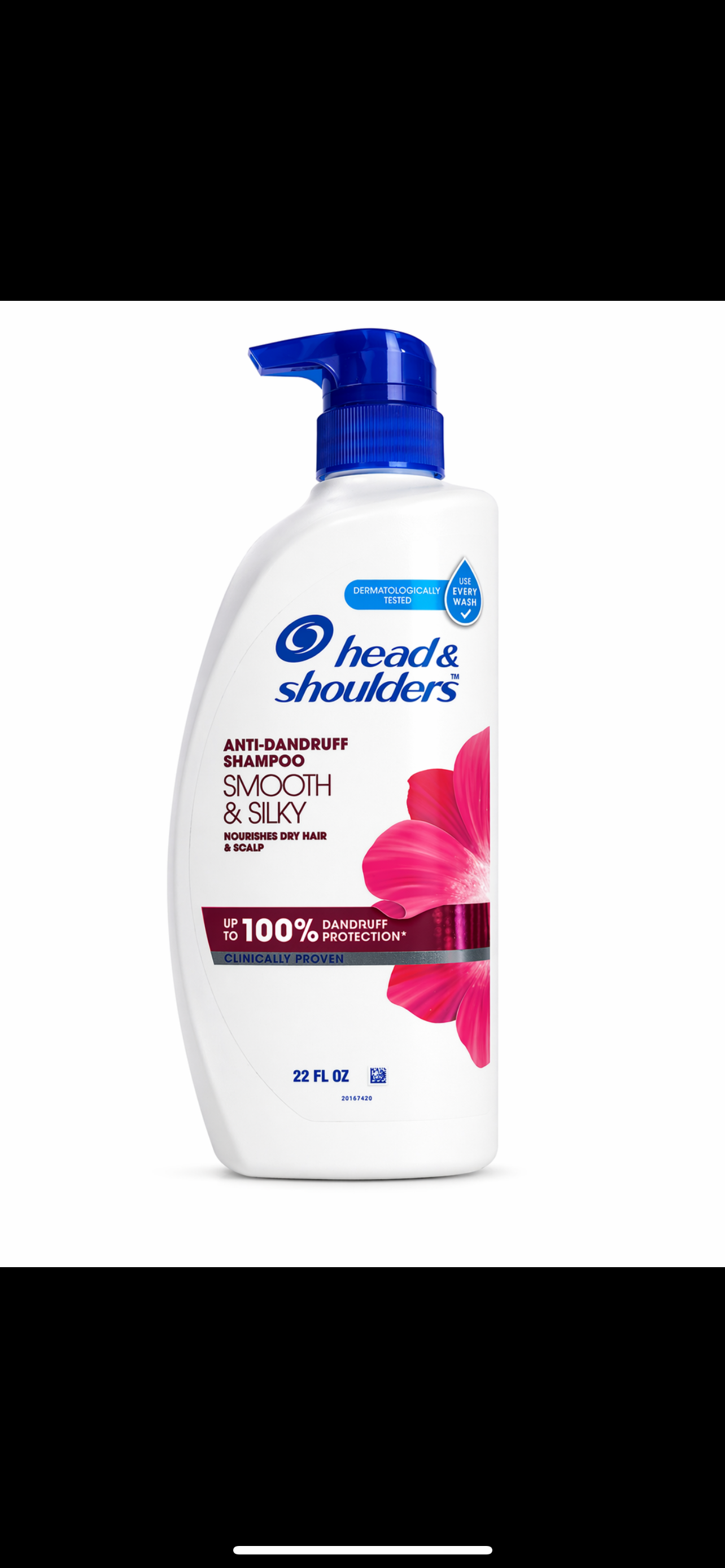 Head & shoulders smooth, and silk 22oz