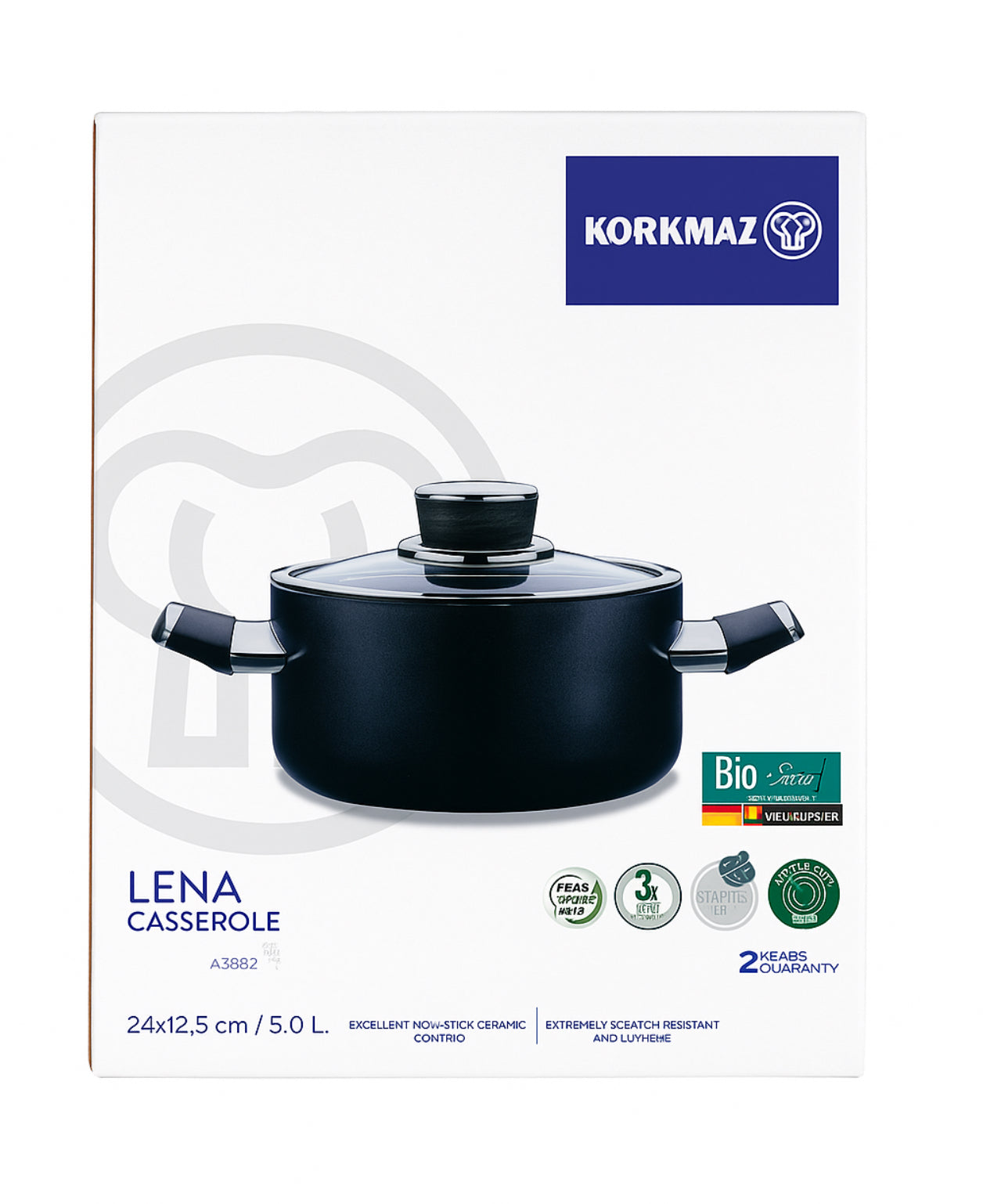 Korkmaz Lena casserole 5.0L