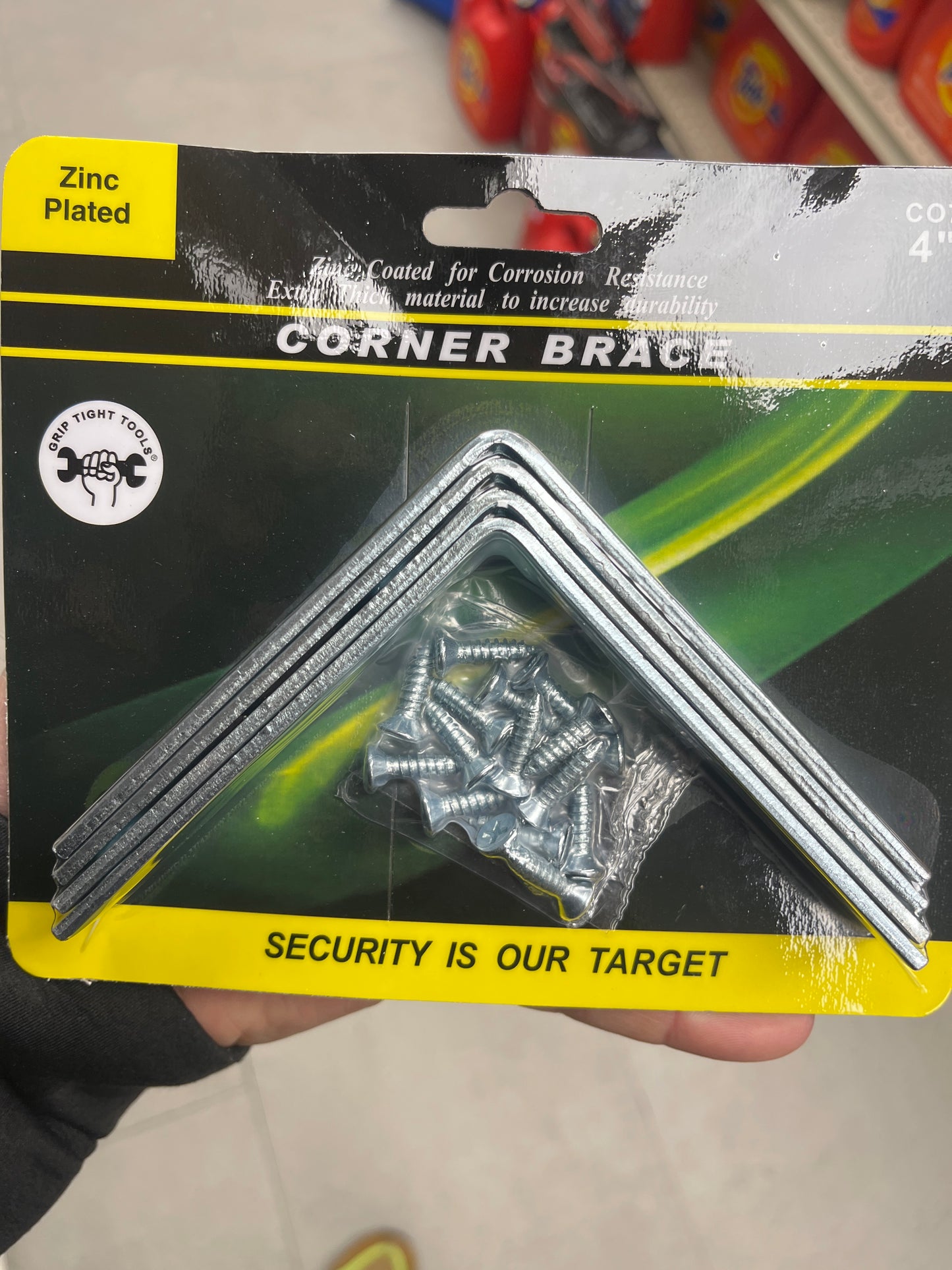 Corner brace 4 inches