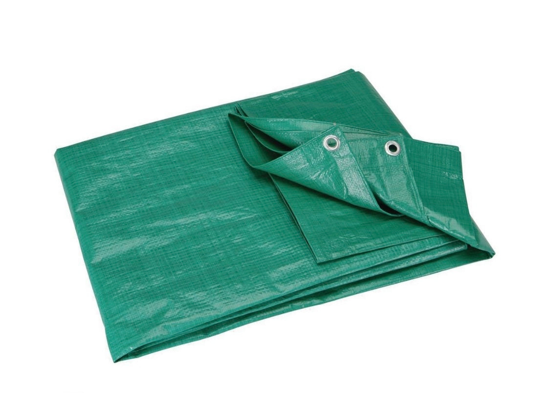 Green Tarp 12X16