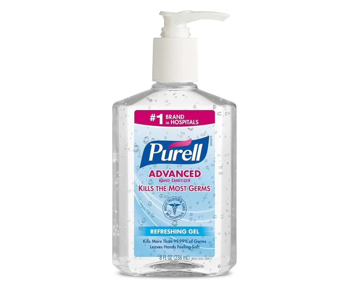 Purell hand sanitizer 8oz 