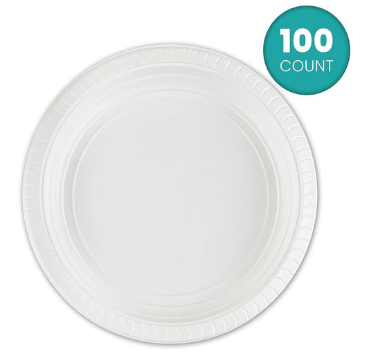Plastic Plates 9†100ct