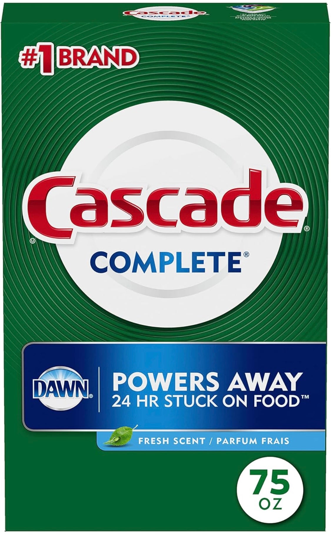 Cascade Complete powder Fresh 75oz