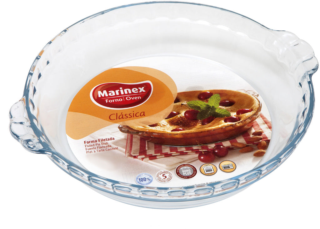 Marinex Glass Pie Pan 10"